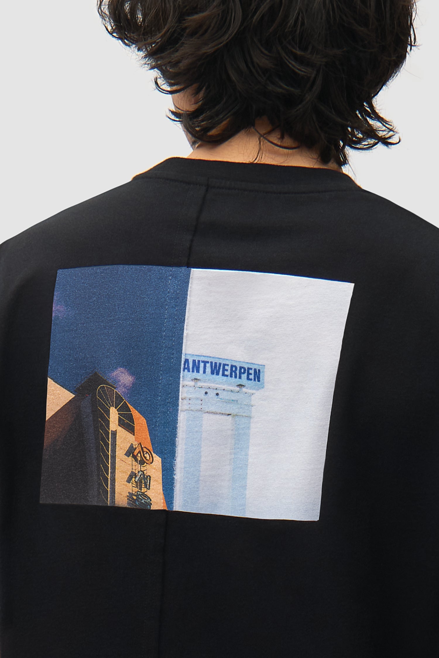 T-shirt Anvers/Séoul - Noir