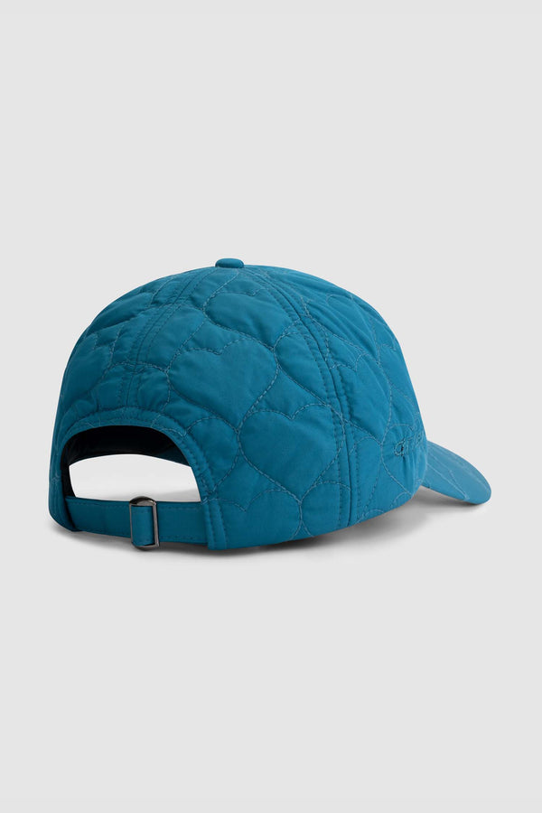 Cedric Padded Cap - Petrol Blue