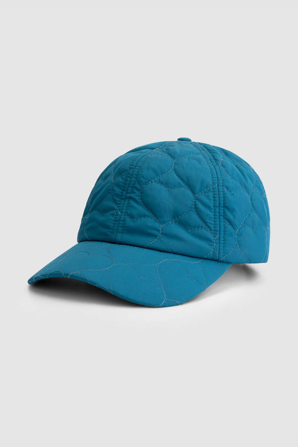 Cedric Padded Cap - Petrol Blue