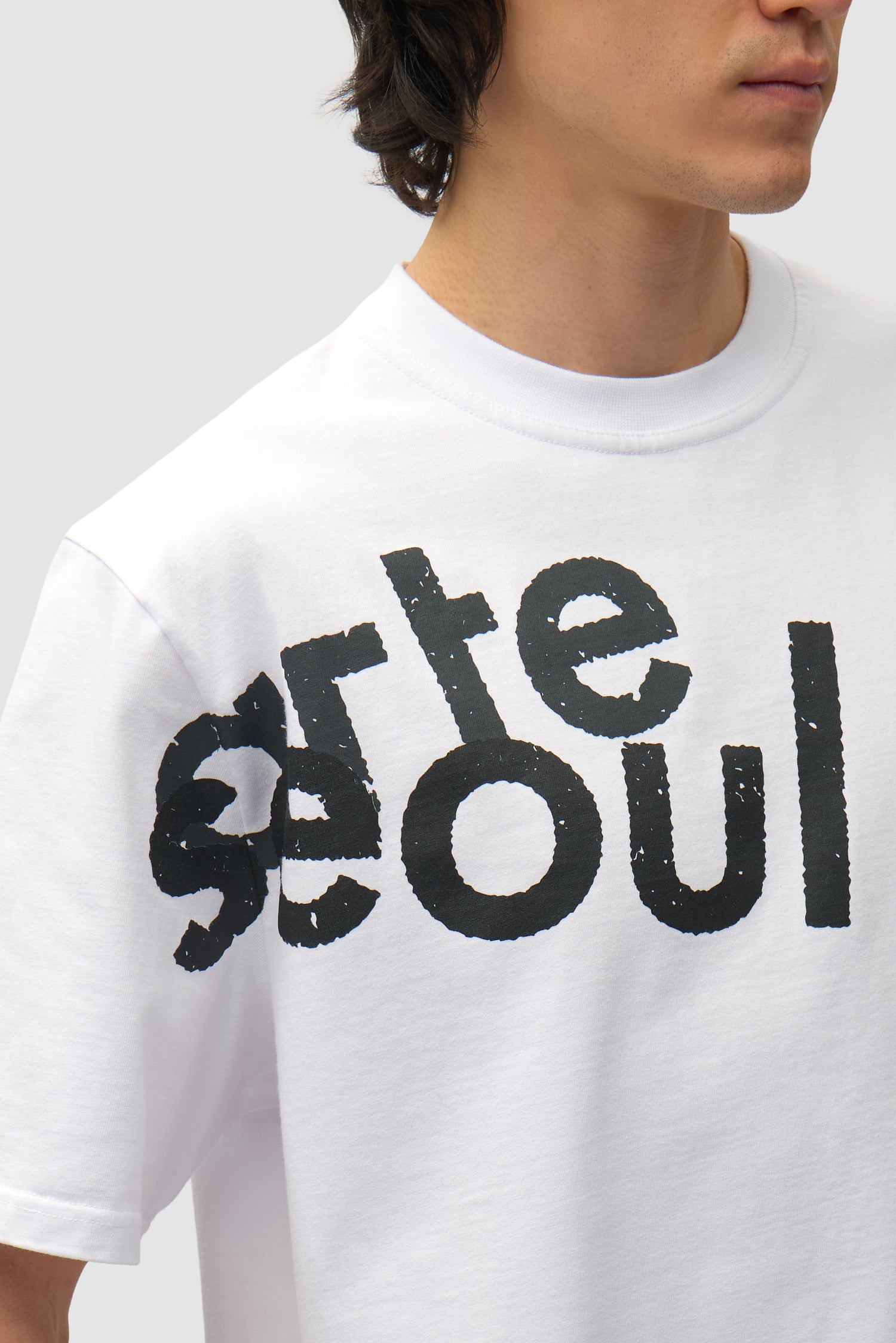 T-shirt Arte/Seoul - Blanc