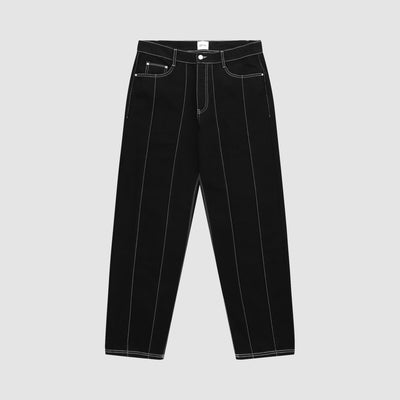 Poage Detail Pants - Black