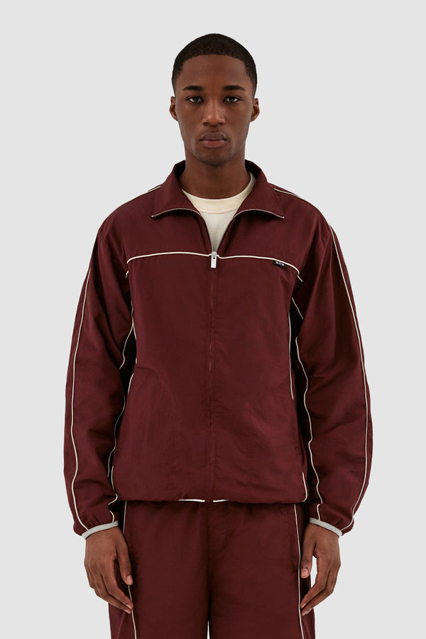 Jordan SS24 Jacket - Bordeaux/Cream