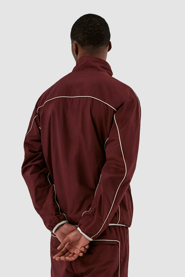 Jordan SS24 Jacket - Bordeaux/Cream