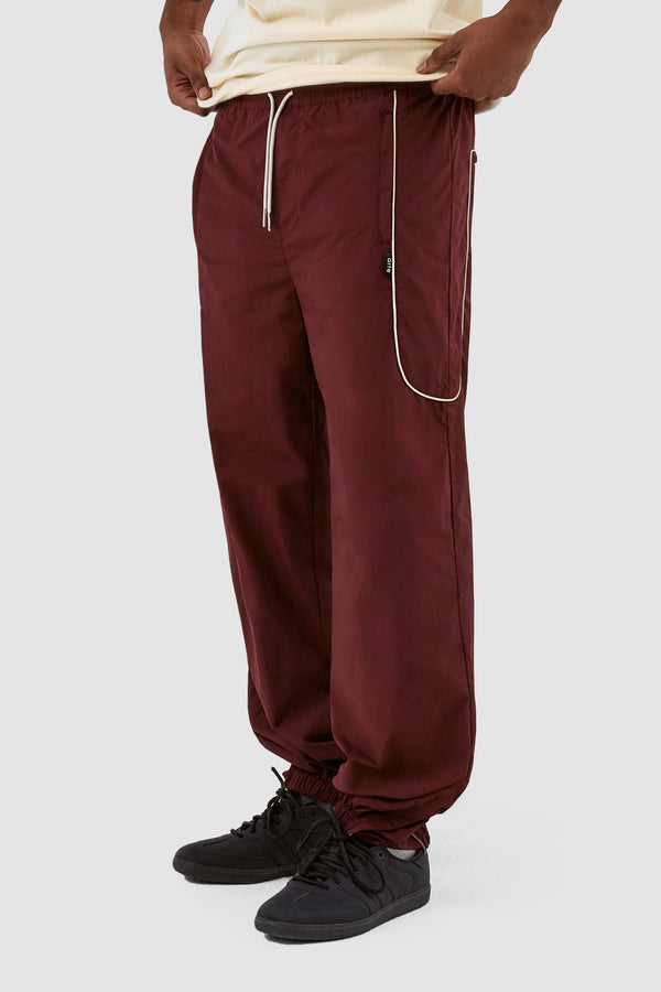 Jordan SS24 Pants - Bordeaux/Cream
