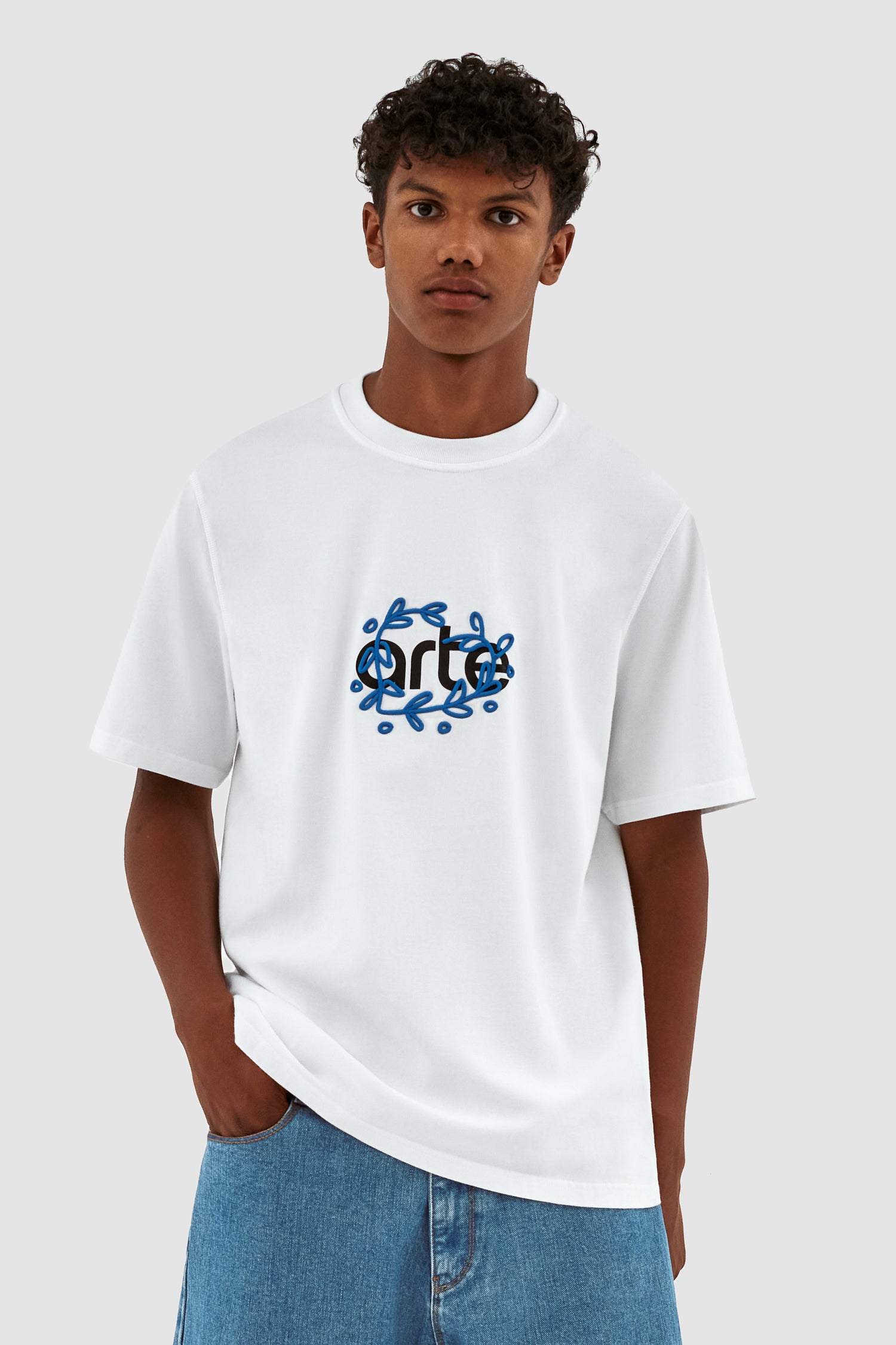 Teo Arte Front T-shirt - White