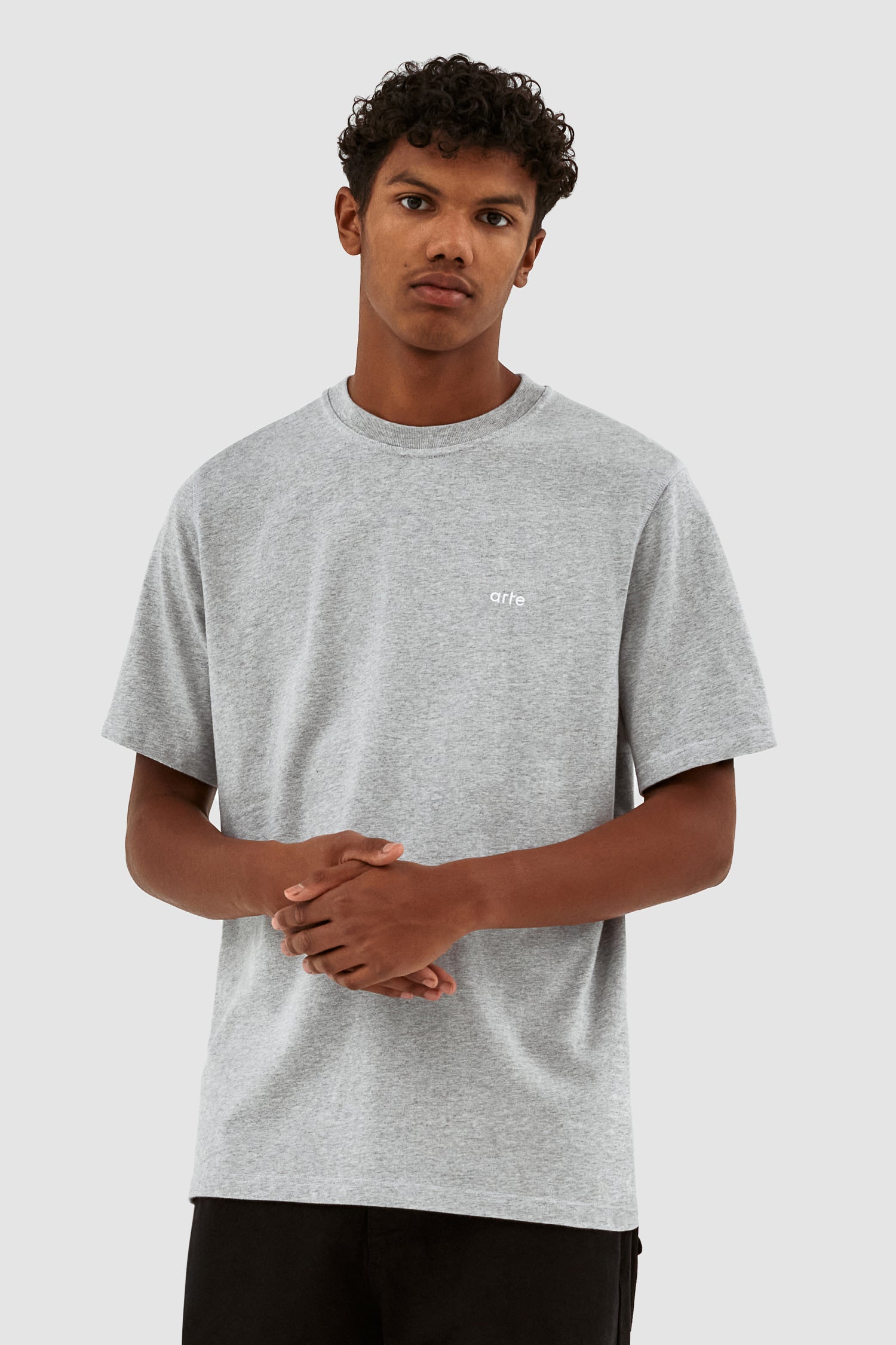 Teo Back Runner T-shirt - Grey