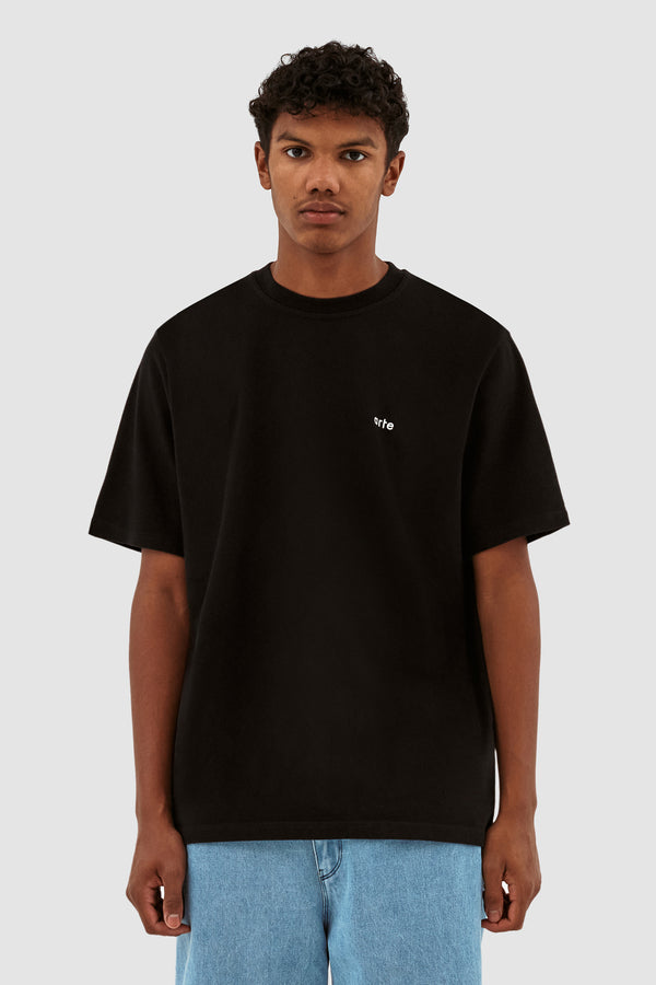 Teo Back Multi Runner T-shirt - Black