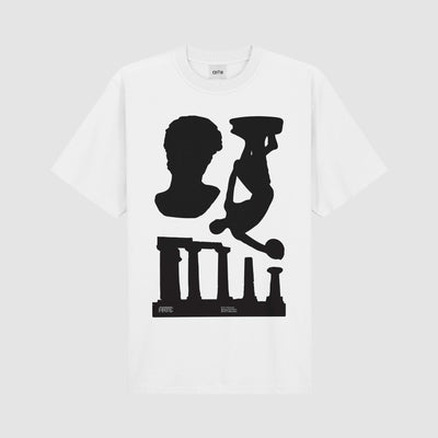 Teo Print T-shirt - White