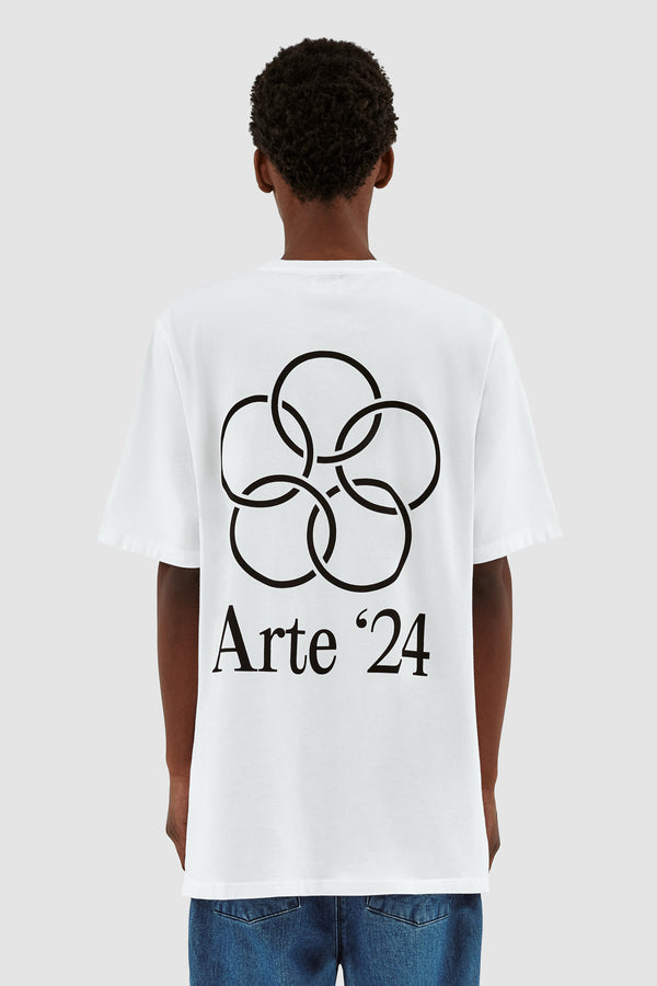 Teo Back Rings T-shirt - White