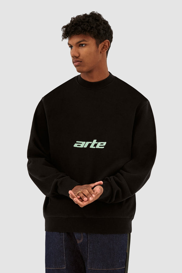 Carlos Arte Crewneck - Black