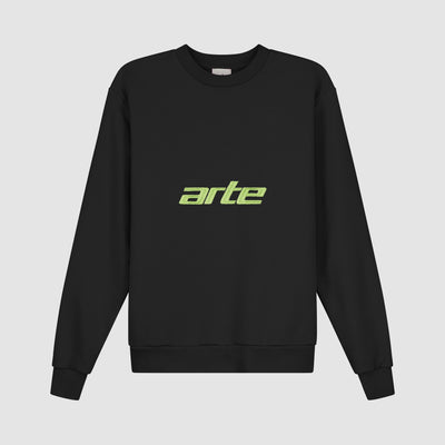 Carlos Arte Crewneck - Black