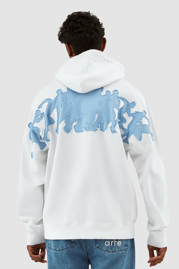 Hank Back Multi Runner - White