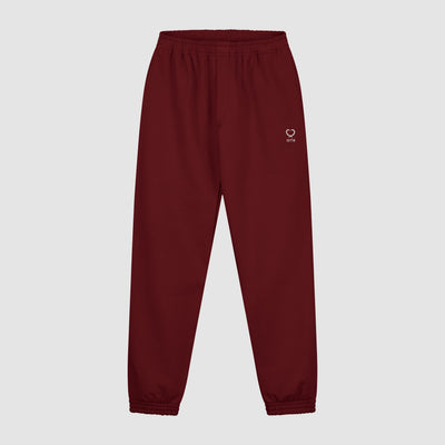 Tristian Heart Pants - Bordeaux