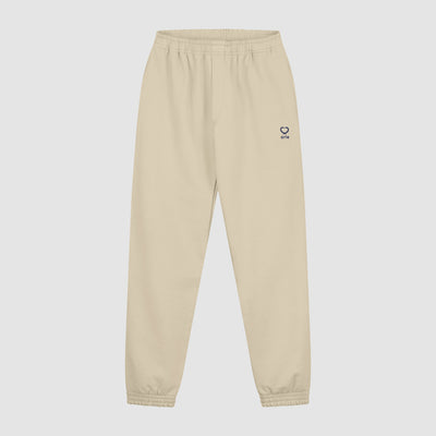 Tristian Heart Pants - Cream