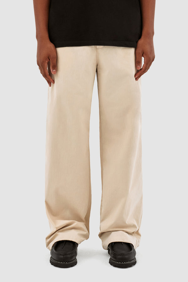 Peter Drawstring Pants - Cream