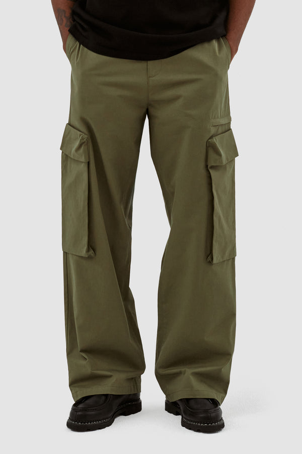 Park Pocket Pants - Dark Green
