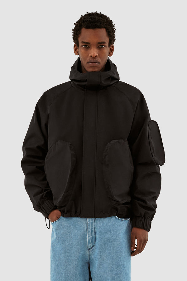 Jim 3D Pocket Jacket - Black