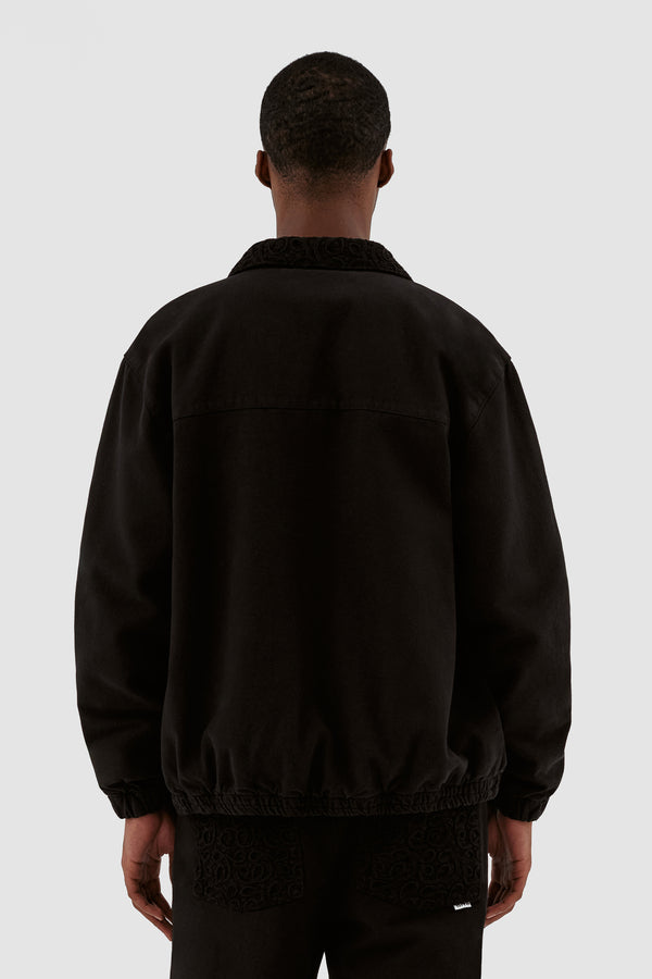 Joshua Detail Collar - Black