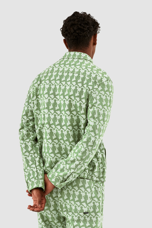 Jones Allover Jacket - Green