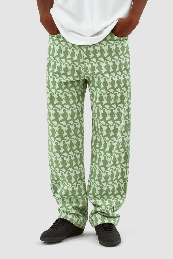 Jones Allover Pants - Green