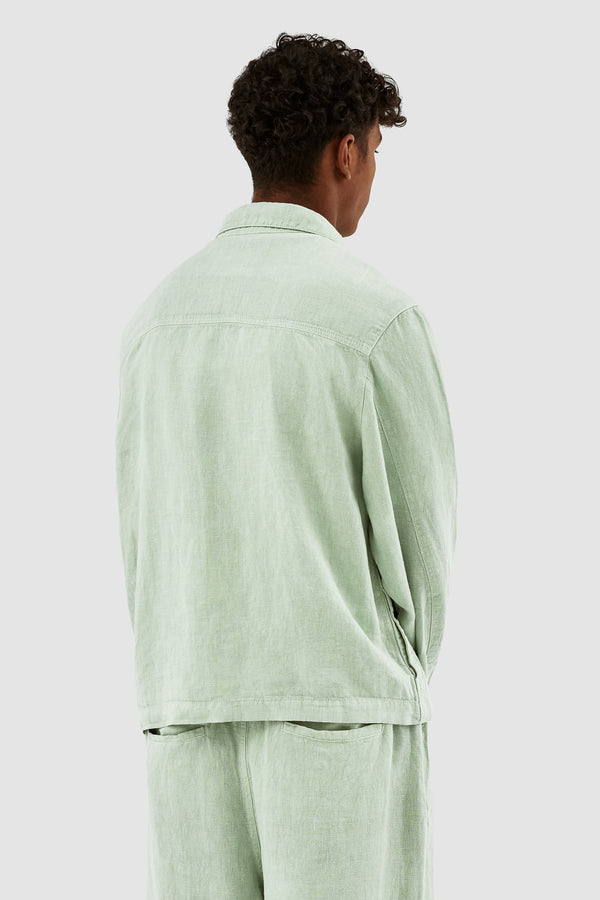 Jan Linnen Jacket - Green