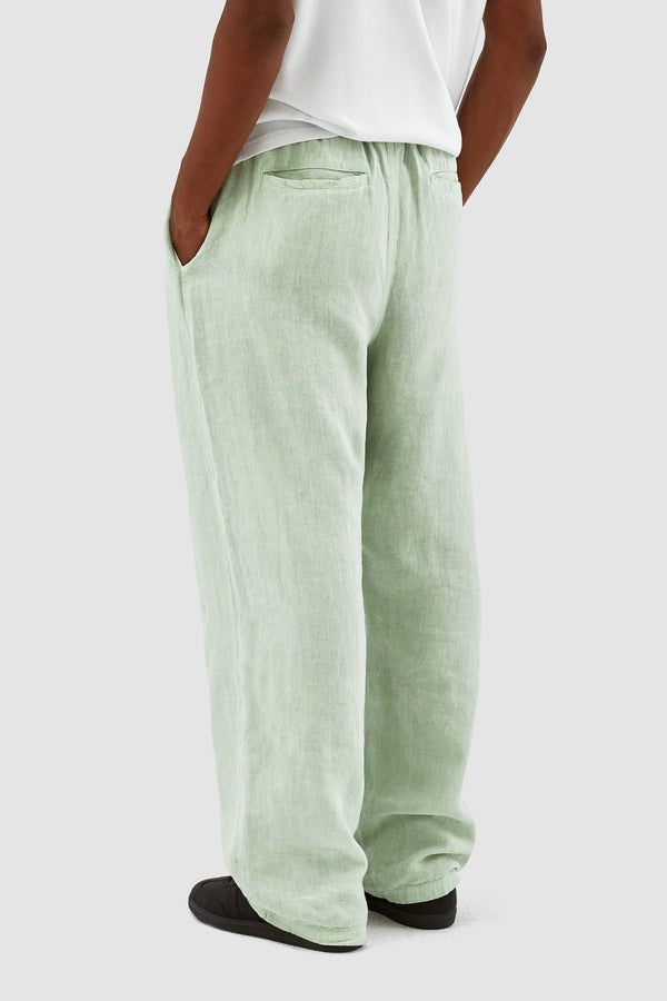 Jan Linnen Pants - Green