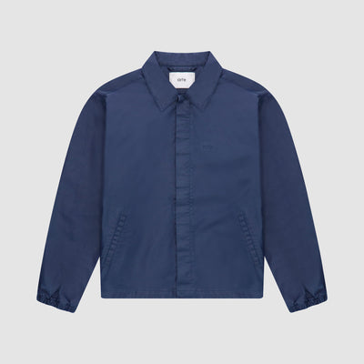 Jules Coach Waxed Denim Jacket - Navy
