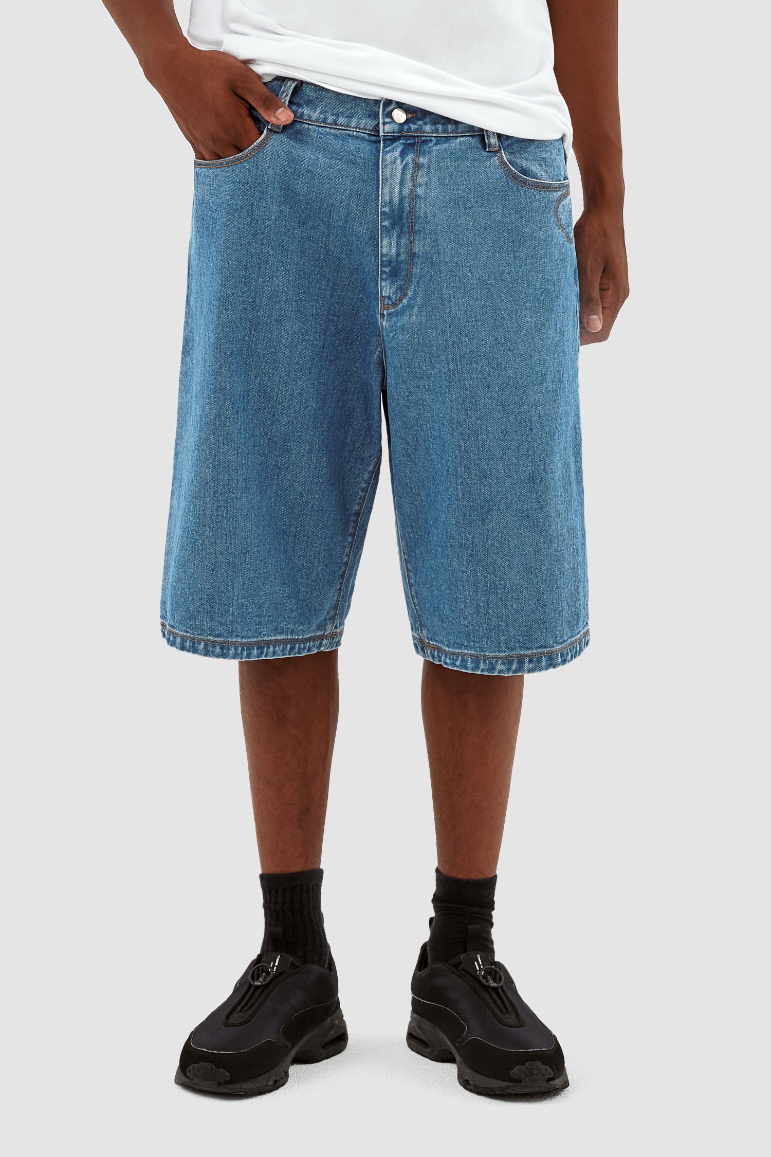 Silvain Heart Detail - Denim