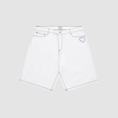 Silvain Heart Detail - Blanc