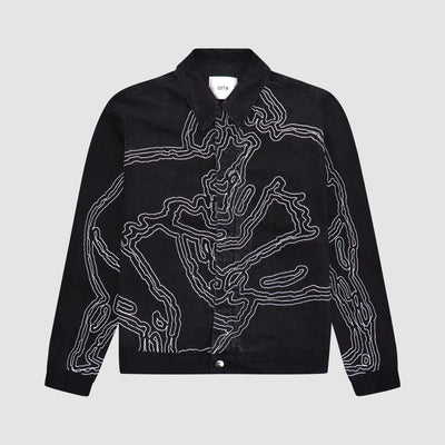 Jones Fighter Jacket - Black