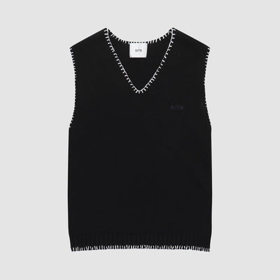 Gilet Karl Stitching - Marine