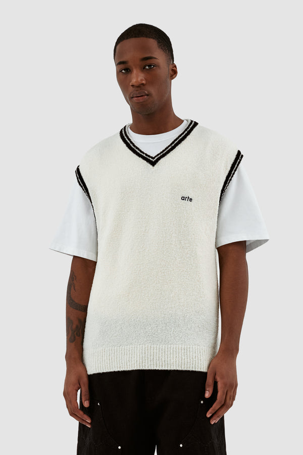 Karl Logo Vest - White