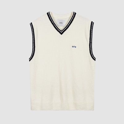 Gilet Karl Logo - Blanc