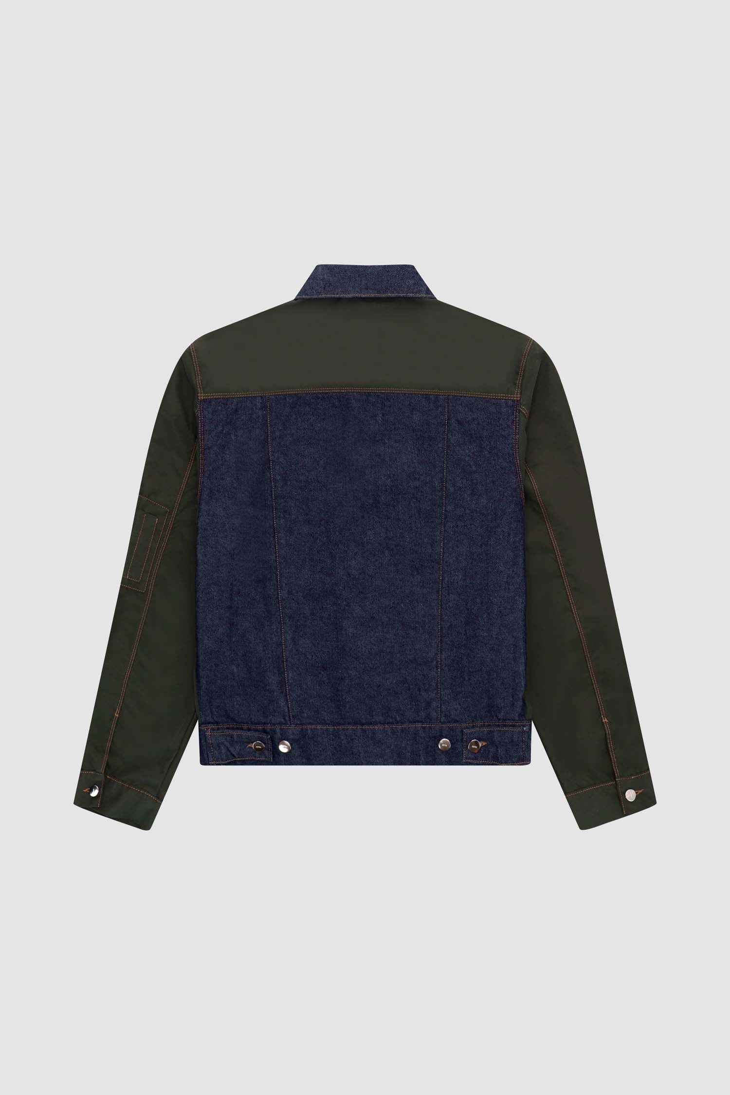 Jones Multi Jacket - Denim/Green