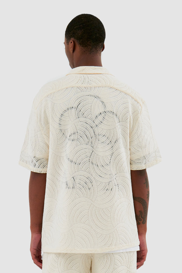 Stan Croche Shirt -  Cream
