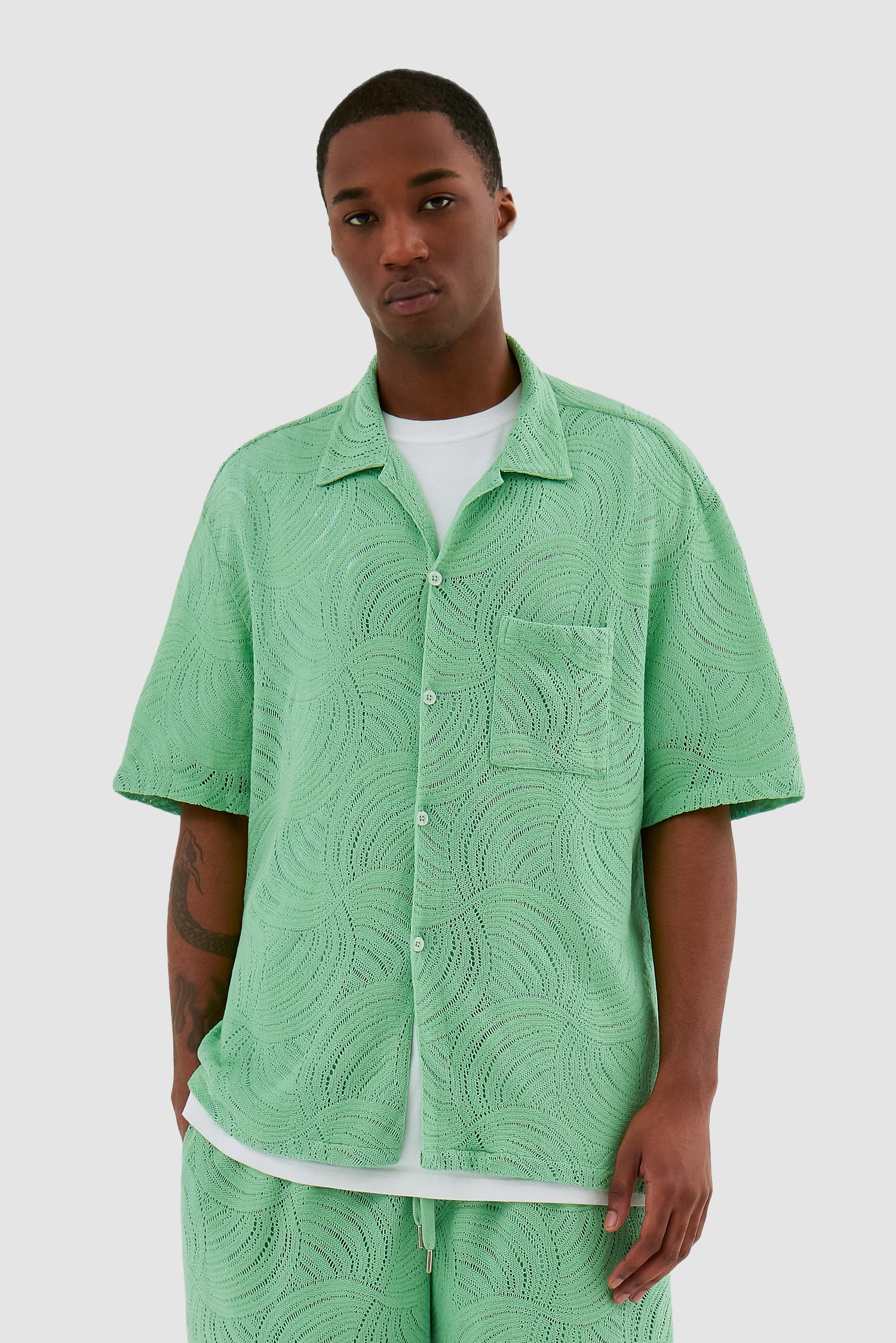Stan Croche Shirt - Green