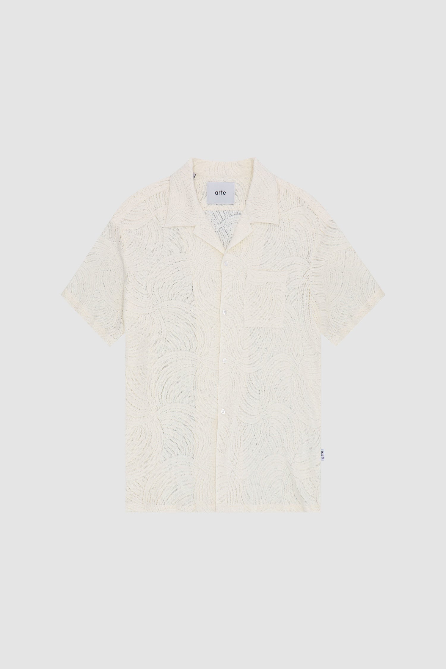 Stan Croche Shirt -  Cream