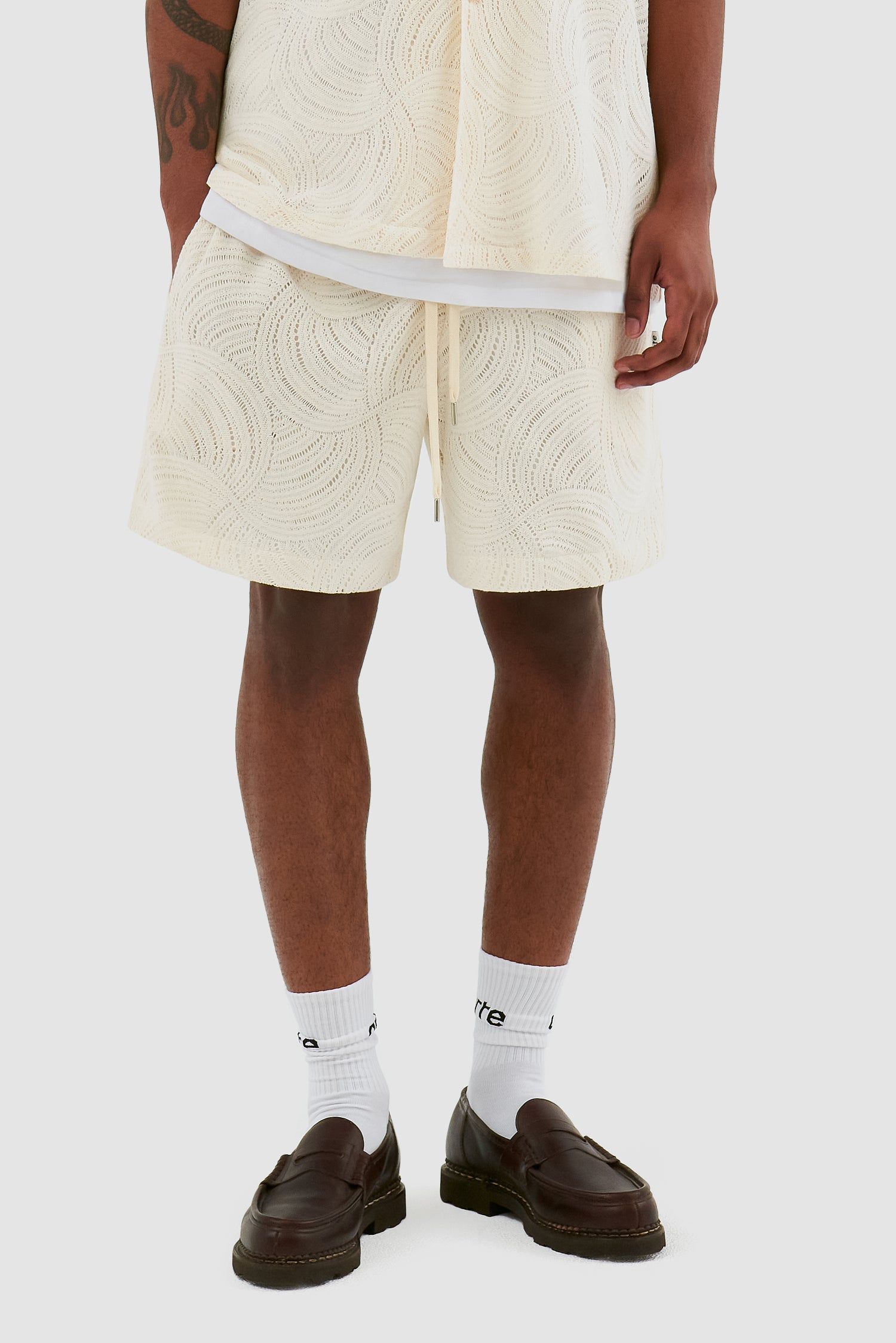 Stan Croche Shorts - Cream