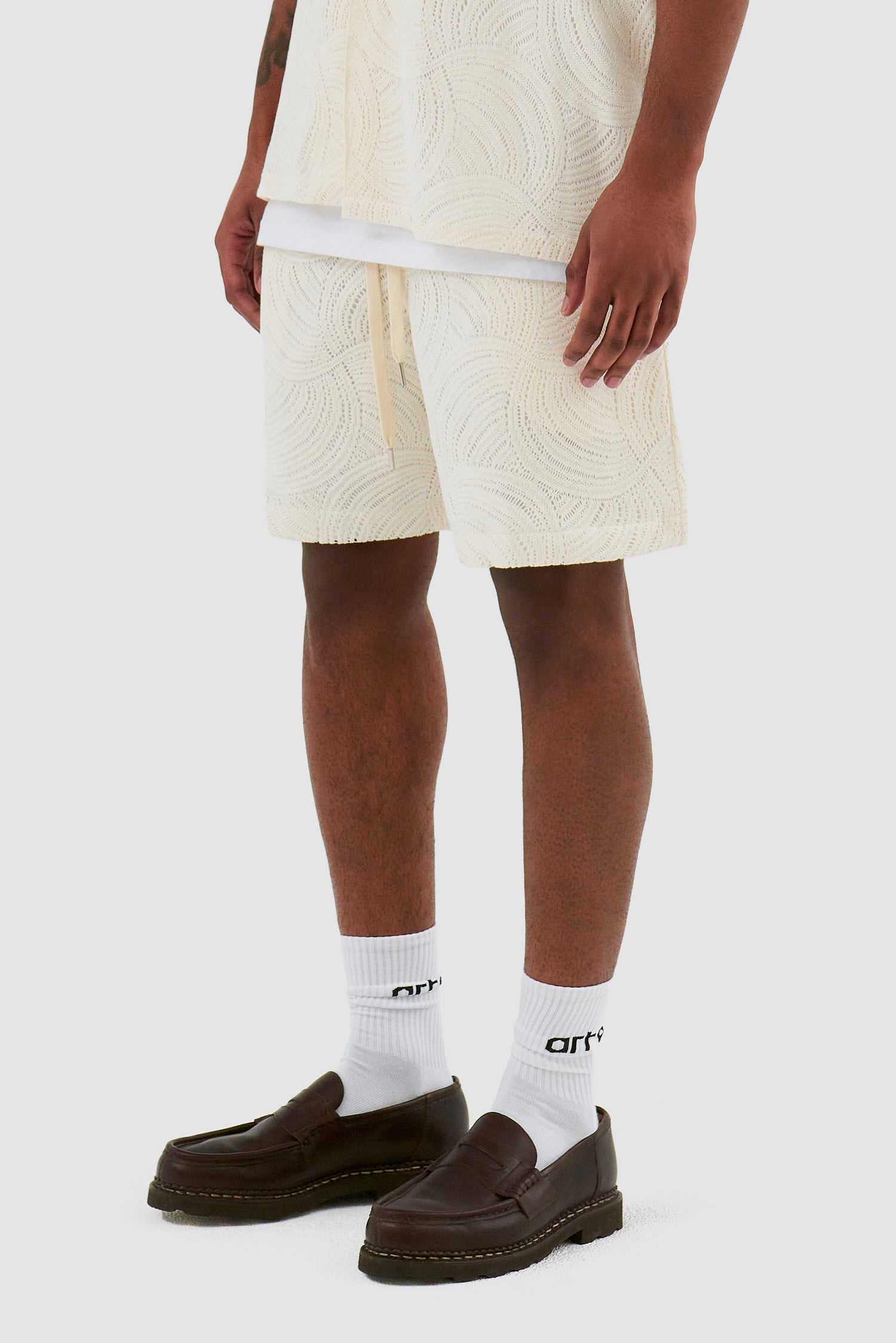 Stan Croche Shorts - Cream