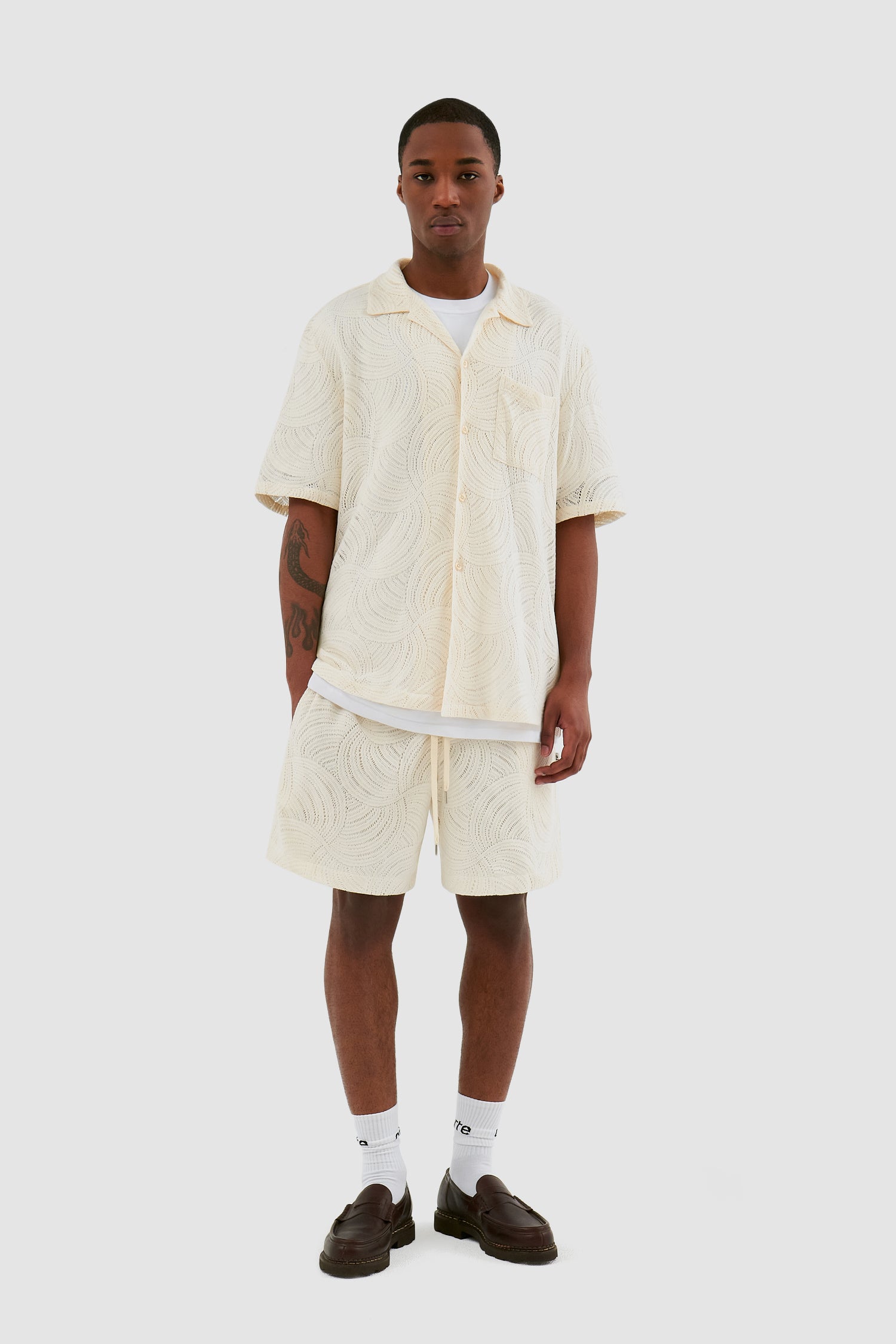 Stan Croche Shorts - Cream