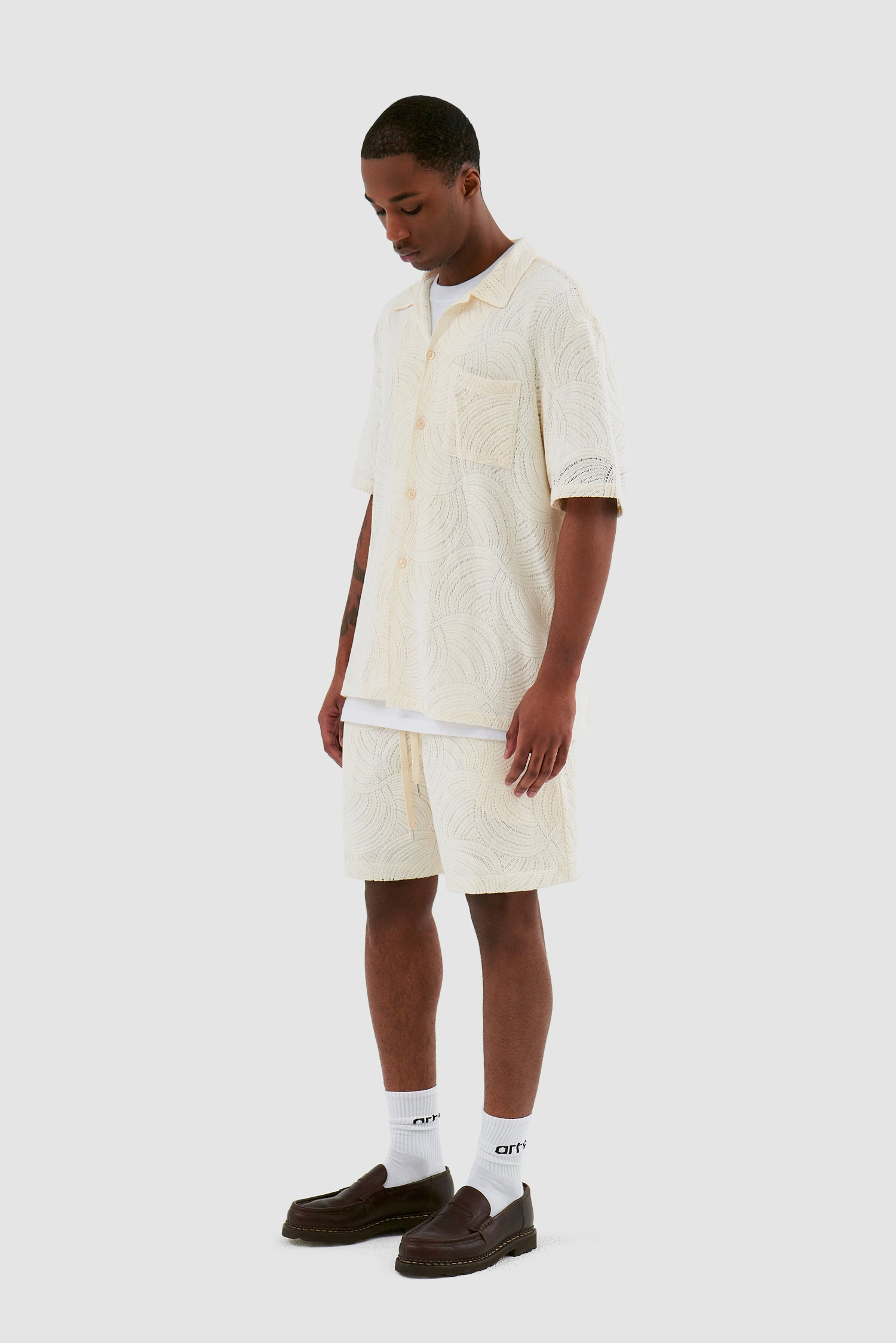 Stan Croche Shorts - Cream