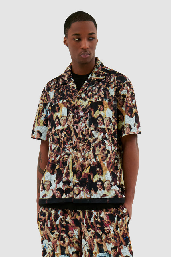 Scottie Mesh Shirt - Allover Print