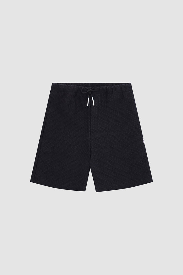 Smith Shorts in Black, front view