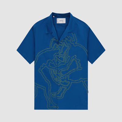 Chemise Scottie Fighter - Bleu
