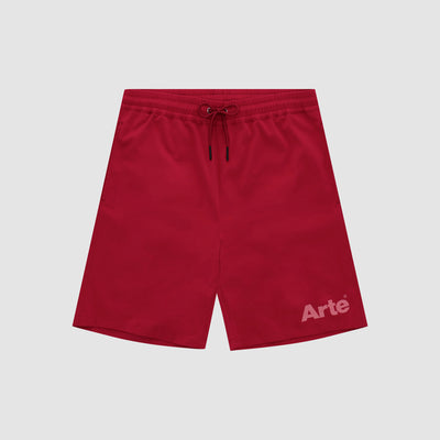 Short à logo Samuel - Bordeaux
