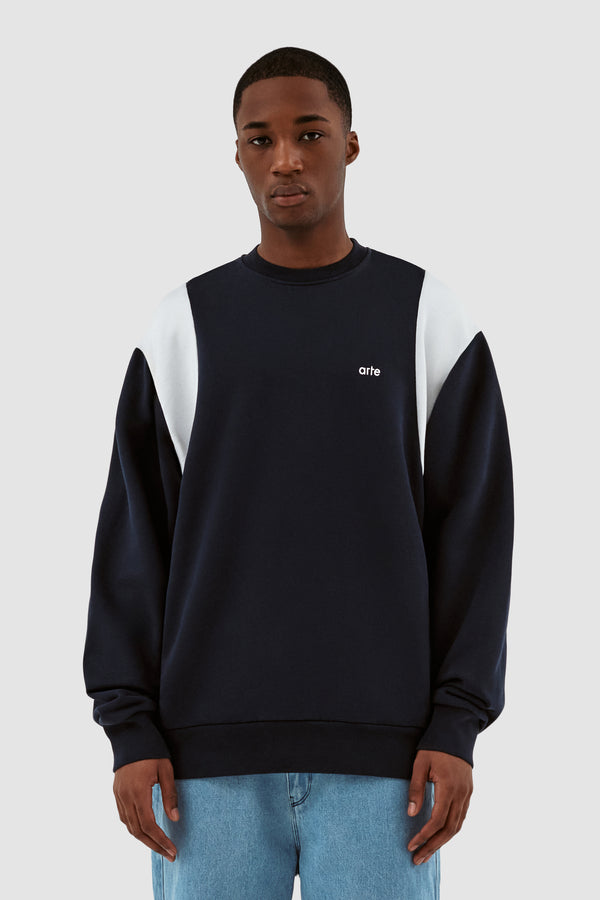 Charles Crewneck - Navy