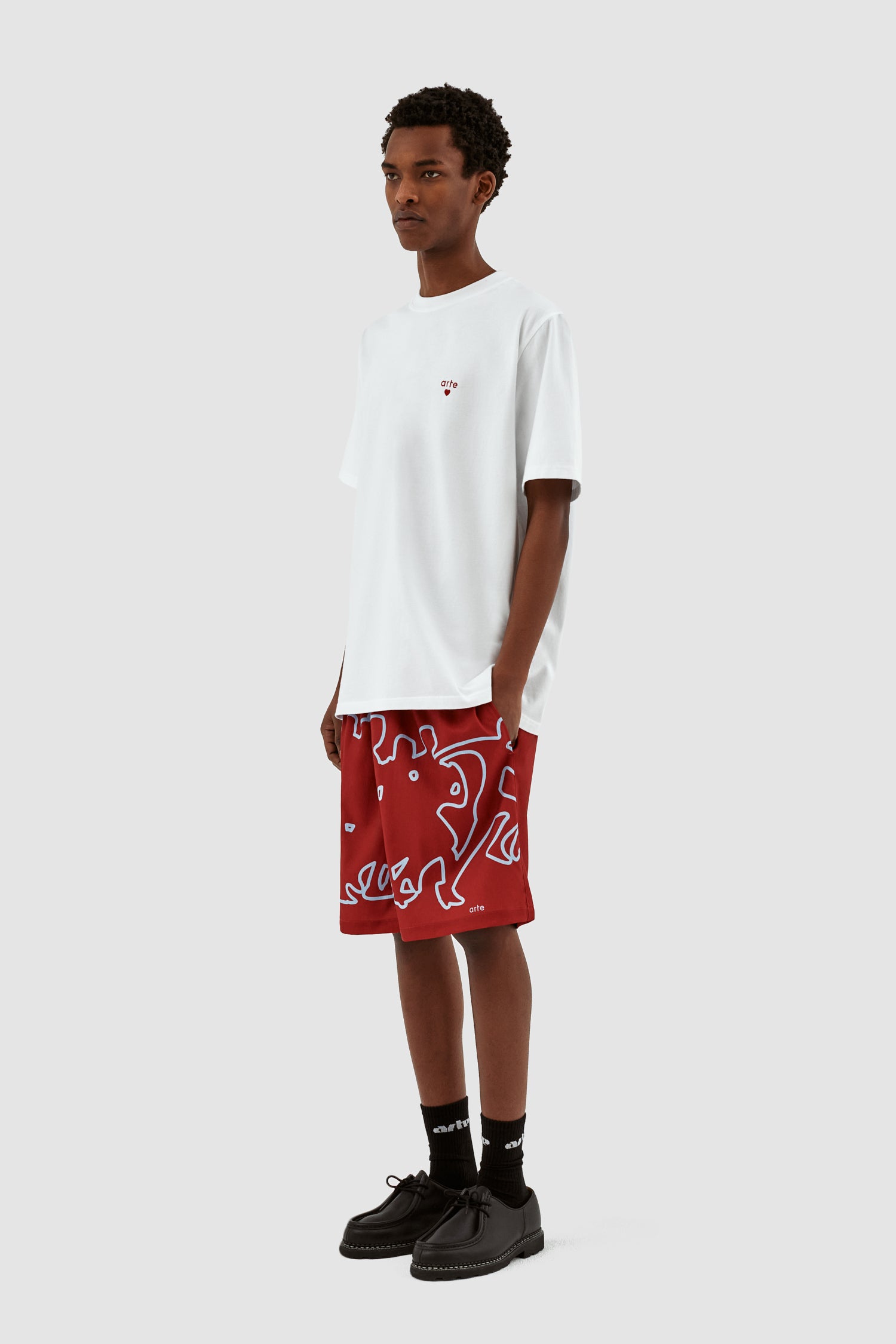 Samuel Multi Runner Shorts - Bordeaux
