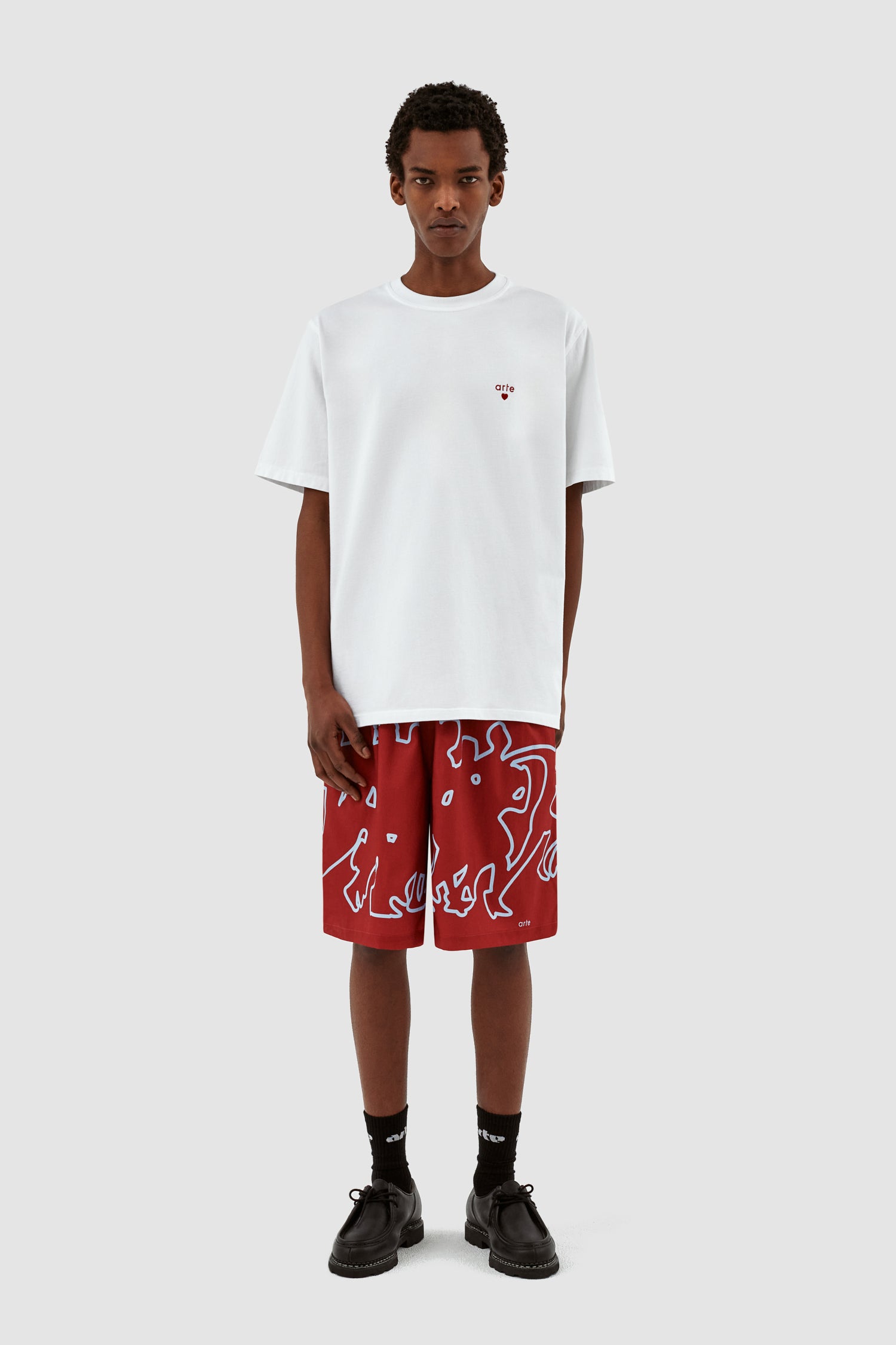 Samuel Multi Runner Shorts - Bordeaux