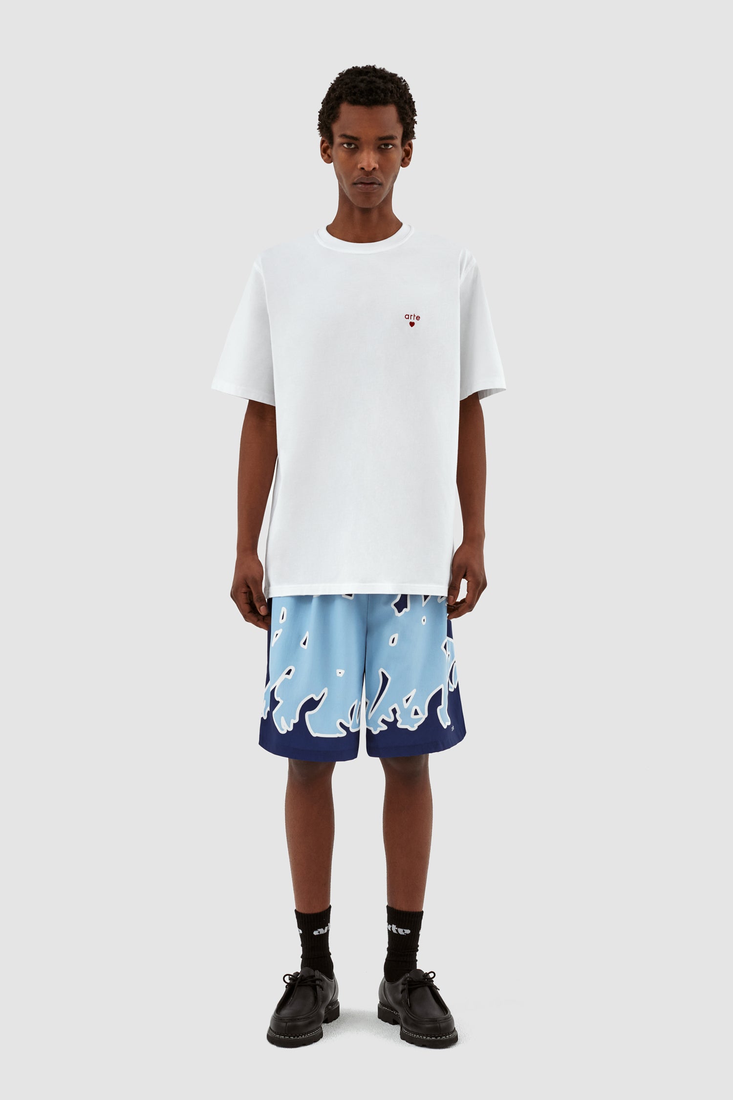 Samuel Multi Runner Shorts - Navy