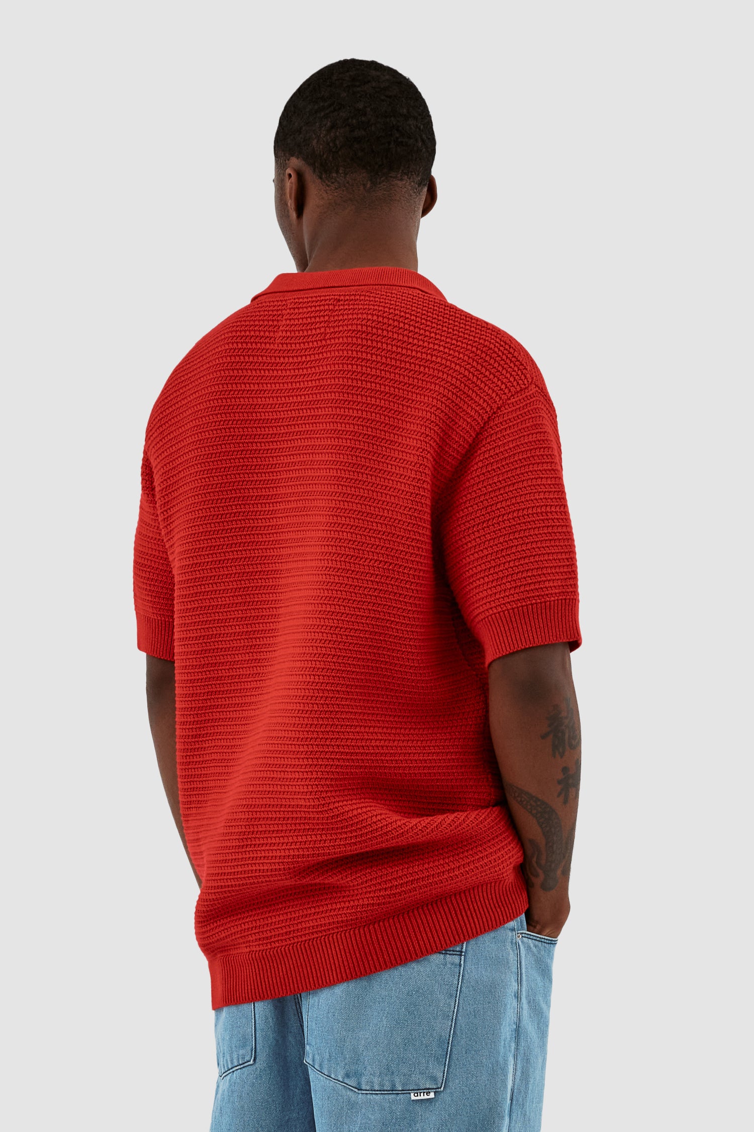Simon Knit Shirt - Red
